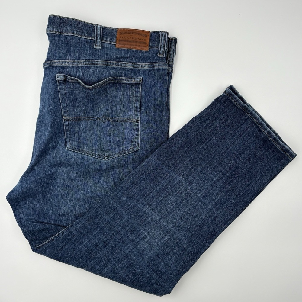 Lucky‎ Brand Men's Athletic Fit Jeans Blue Denim Size 46x32